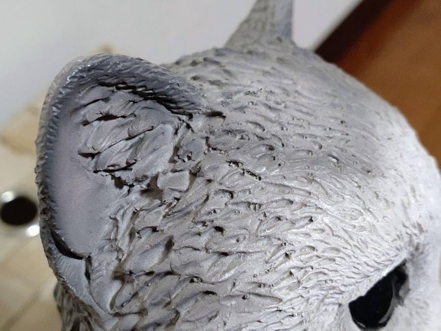 Amazon.co.jp: カスターニャcastagnaイタリア製 白猫 置物 高さ